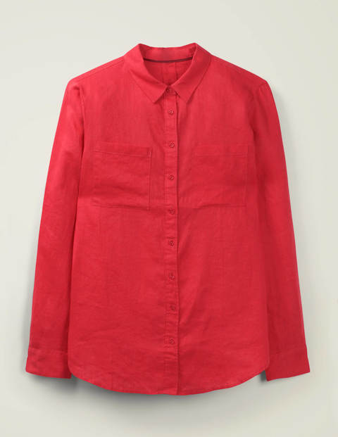 Linen Shirt - Hibiscus Linen Shirt - Hibiscus
