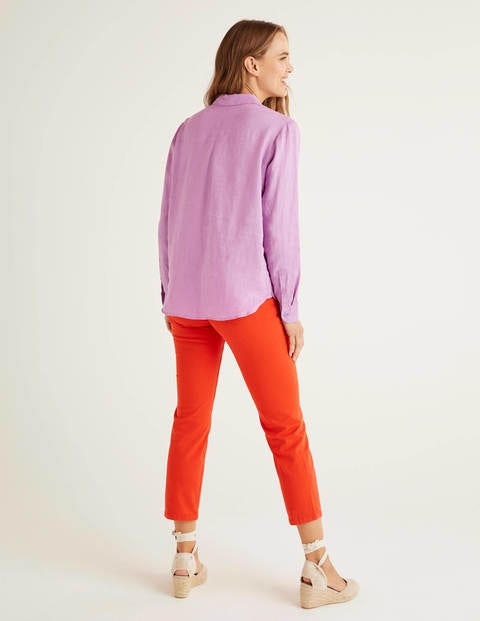 Linen Shirt - Lupin Linen Shirt - Lupin