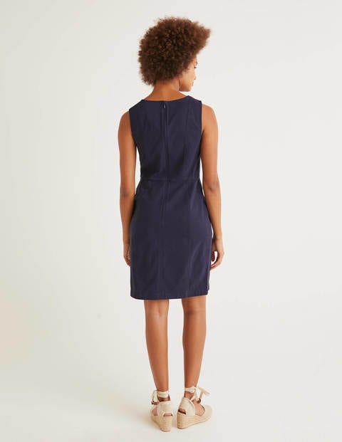 Helena Chino Dress - Navy Helena Chino Dress - Navy