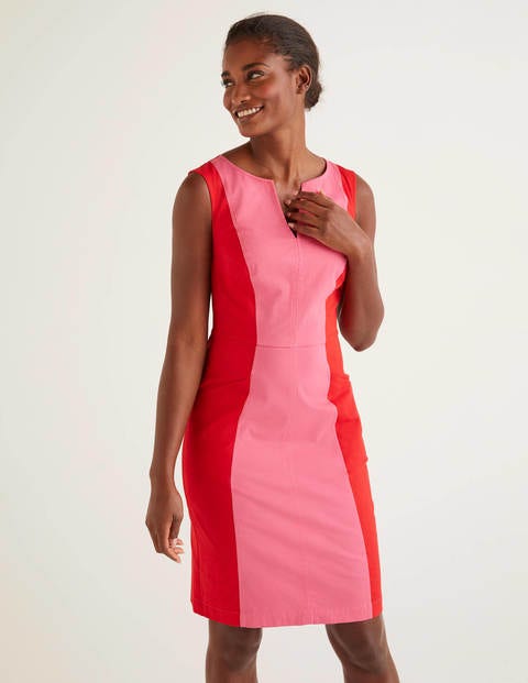 Helena Chinokleid - Helles Pink, Blockfarben Helena Chinokleid - Helles Pink, Blockfarben