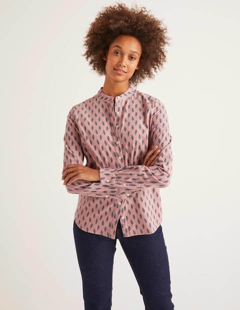 Polly Cord Shirt - Milkshake, Dainty Leaf Large Polly Cord Shirt - Milkshake, Dainty Leaf Large