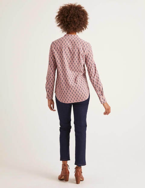 Polly Cord Shirt - Milkshake, Dainty Leaf Large Polly Cord Shirt - Milkshake, Dainty Leaf Large