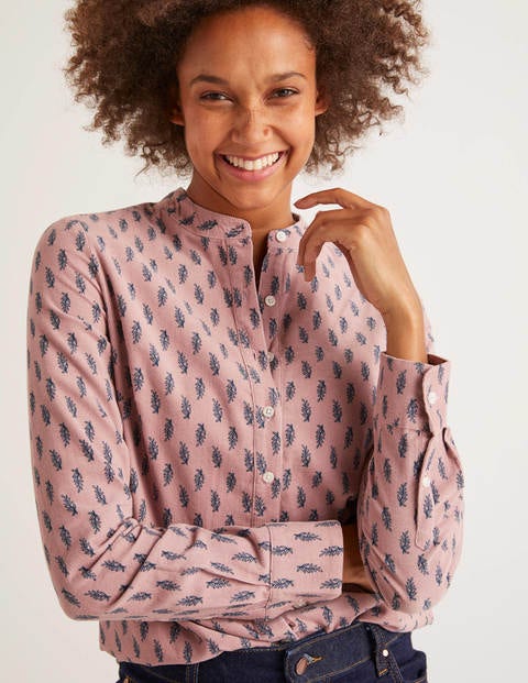 Polly Cord Shirt - Milkshake, Dainty Leaf Large Polly Cord Shirt - Milkshake, Dainty Leaf Large