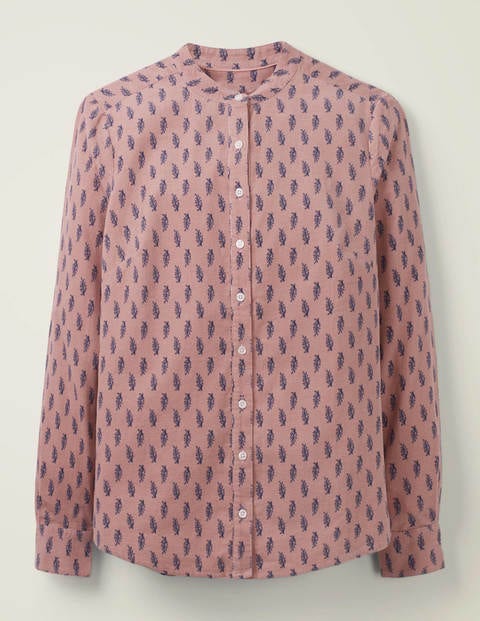 Polly Cord Shirt - Milkshake, Dainty Leaf Large Polly Cord Shirt - Milkshake, Dainty Leaf Large