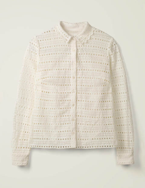 Chemise Macie En Dentelle - Ivoire Chemise Macie En Dentelle - Ivoire