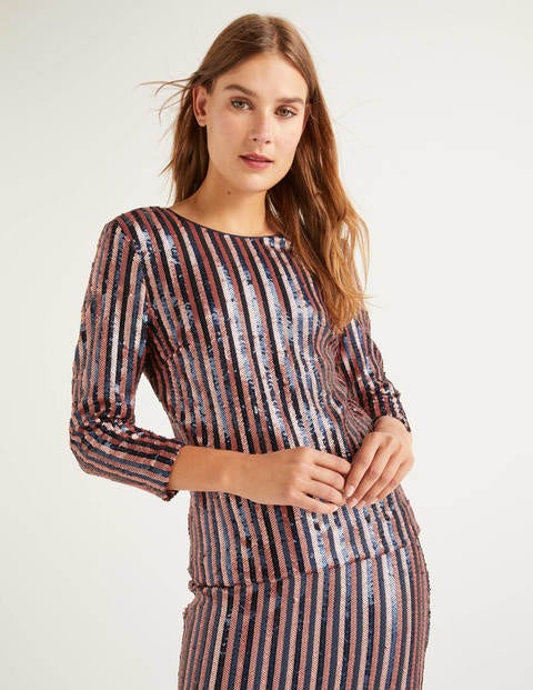 sequin top dress