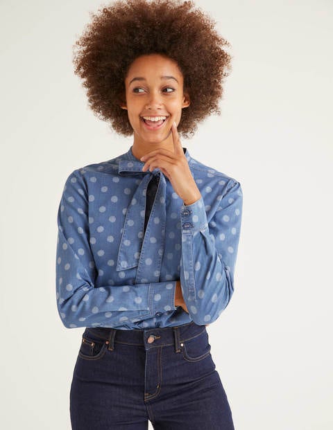 boden chambray dress