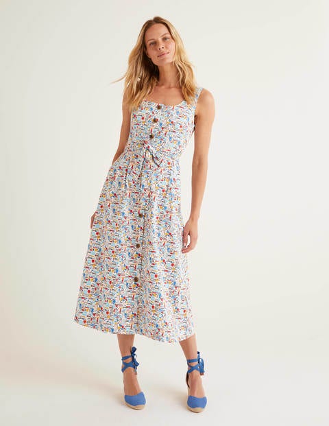 Tolles Sommerkleid - Naturweiß, Meerblick Tolles Sommerkleid - Naturweiß, Meerblick