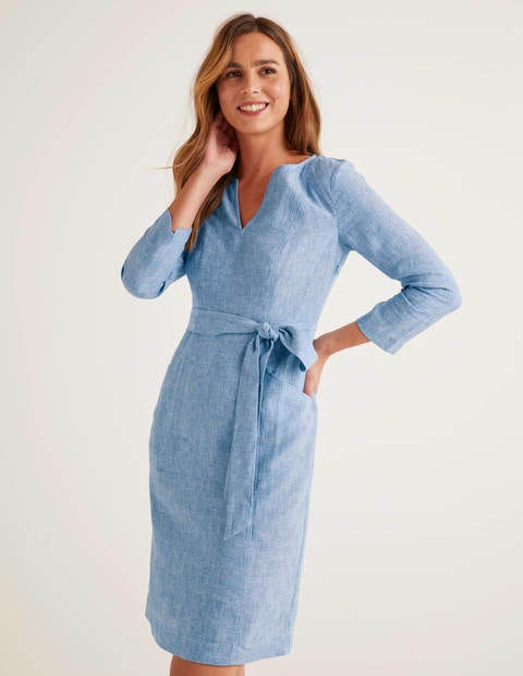 Kelsey Linen Tunic - Chambray Kelsey Linen Tunic - Chambray