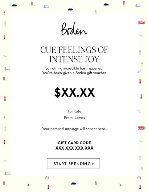 E Gift Voucher - Robins E Gift Voucher - Robins