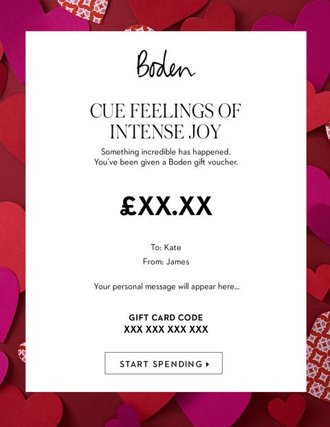 E Gift Voucher - Valentine E Gift Voucher - Valentine
