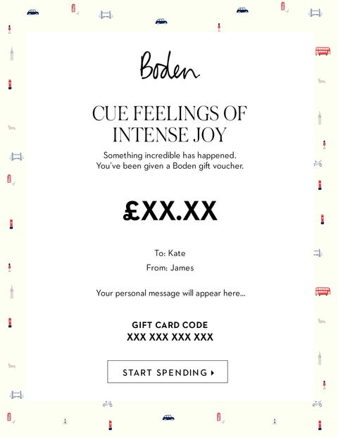E Gift Voucher - London E Gift Voucher - London