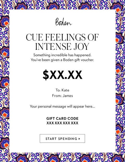 E Gift Voucher - Design 3 E Gift Voucher - Design 3
