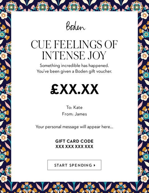 E Gift Voucher - Design 5 E Gift Voucher - Design 5
