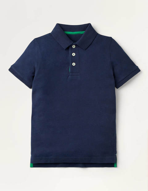 Piqué Polo - College Navy Piqué Polo - College Navy