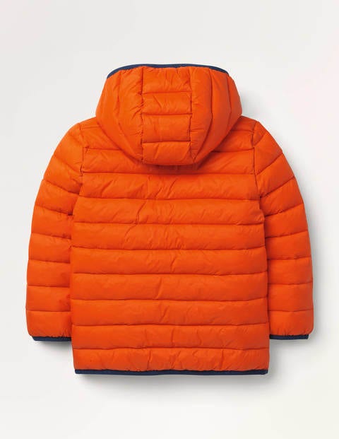 Cosy Pack-away Padded Jacket - Mandarin Orange Cosy Pack-away Padded Jacket - Mandarin Orange