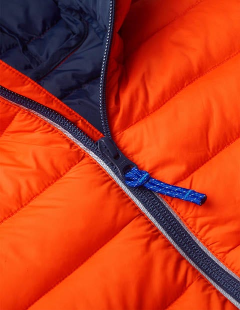 Cosy Pack-away Padded Jacket - Mandarin Orange Cosy Pack-away Padded Jacket - Mandarin Orange