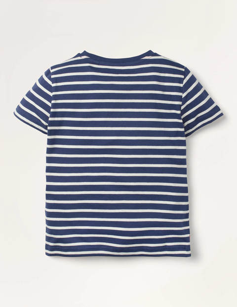 Retro Vehicle T-shirt - College Navy/Ivory Retro Vehicle T-shirt - College Navy/Ivory