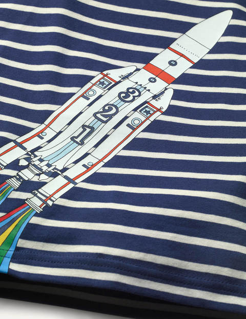 Retro Vehicle T-shirt - College Navy/Ivory Retro Vehicle T-shirt - College Navy/Ivory