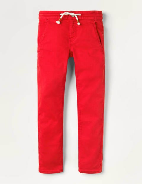 Jersey Skinny Jeans - Rockabilly Red Jersey Skinny Jeans - Rockabilly Red