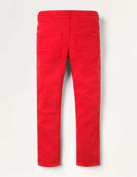 Jersey Skinny Jeans - Rockabilly Red Jersey Skinny Jeans - Rockabilly Red