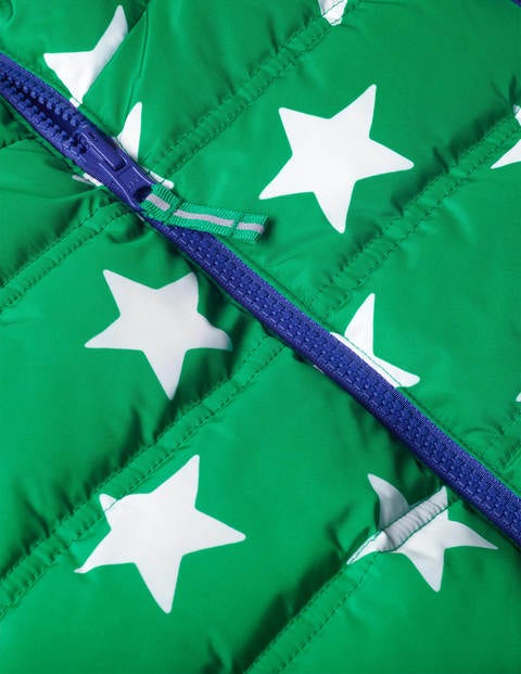 Cosy Reversible Gilet - Highland Green/Ecru Star Cosy Reversible Gilet - Highland Green/Ecru Star