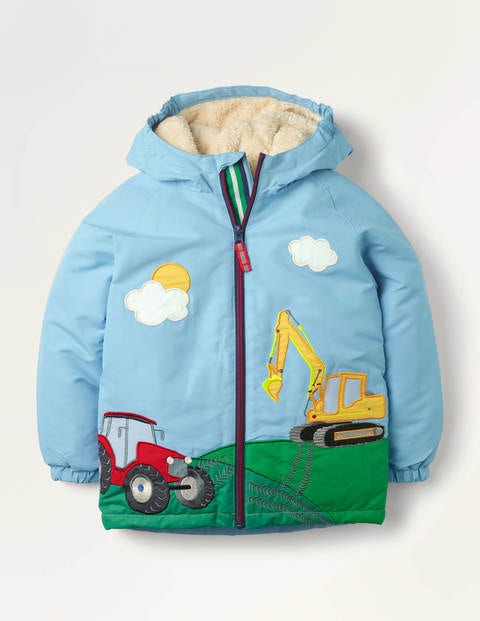 Cosy Sherpa-lined Anorak