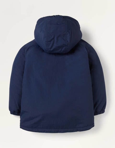 Cosy Sherpa-lined Anorak - College Navy Cosy Sherpa-lined Anorak - College Navy