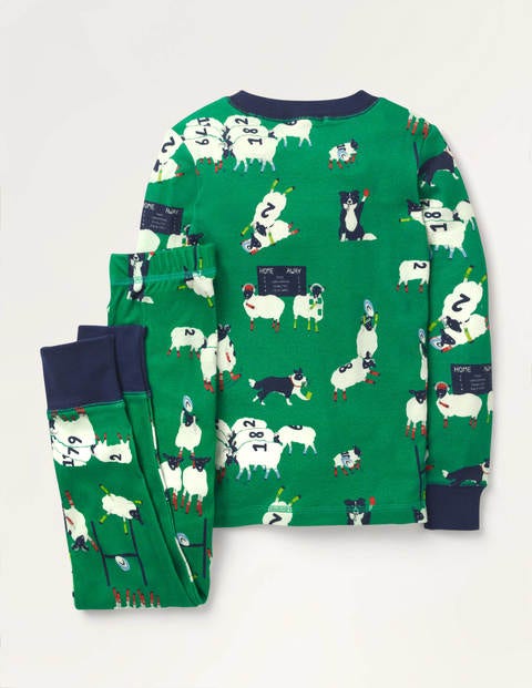 Cosy Long John Pyjamas - Highland Green Rugby Ewenion Cosy Long John Pyjamas - Highland Green Rugby Ewenion