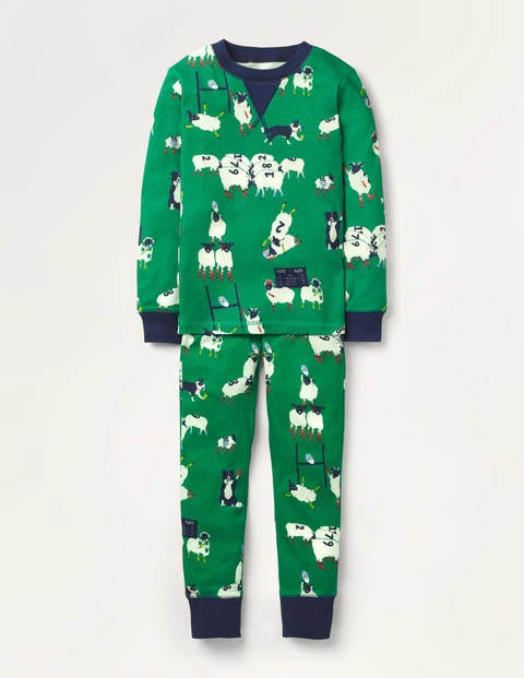 Cosy Long John Pyjamas - Highland Green Rugby Ewenion Cosy Long John Pyjamas - Highland Green Rugby Ewenion