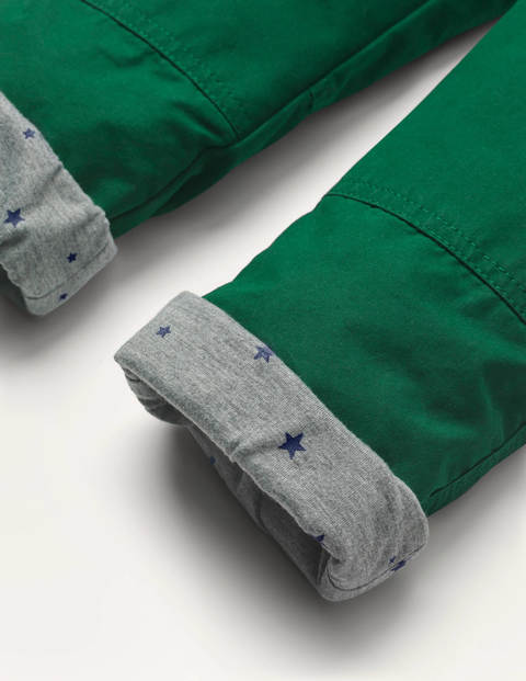 Cosy Lined Cargo Pants - Forest Green Cosy Lined Cargo Pants - Forest Green