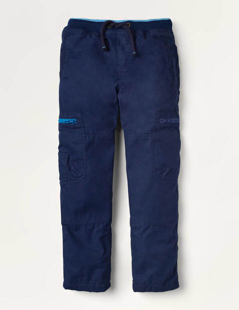 Cosy Lined Cargo Pants - College Navy Cosy Lined Cargo Pants - College Navy