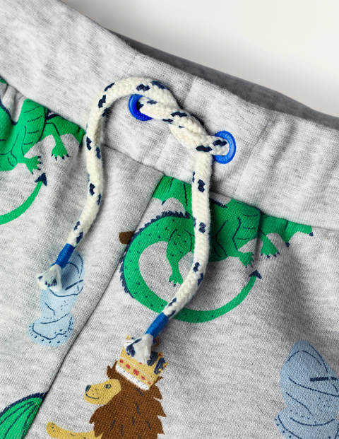 Gemusterte Jogginghose - Grau Meliert, Sprouts Abenteuer Gemusterte Jogginghose - Grau Meliert, Sprouts Abenteuer