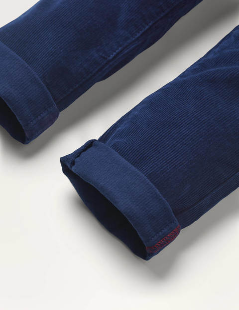 Relaxed Slim Pull-on Pants - College Navy Cord Relaxed Slim Pull-on Pants - College Navy Cord