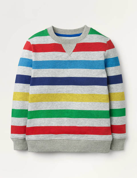 Sweat imprimé cosy - Arc-en-ciel gris chiné Sweat imprimé cosy - Arc-en-ciel gris chiné
