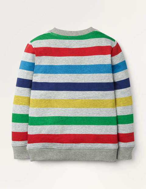 Sweat imprimé cosy - Arc-en-ciel gris chiné Sweat imprimé cosy - Arc-en-ciel gris chiné