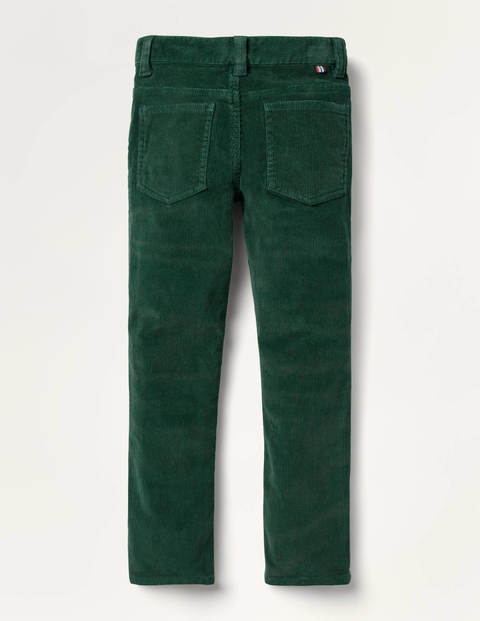 Slim Cord Stretch Jeans - Forest Green Slim Cord Stretch Jeans - Forest Green