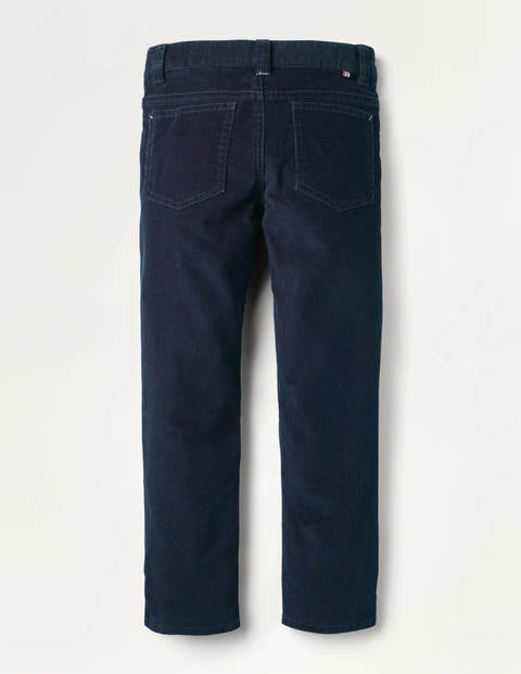 Slim Cord Stretch Jeans - College Navy Slim Cord Stretch Jeans - College Navy