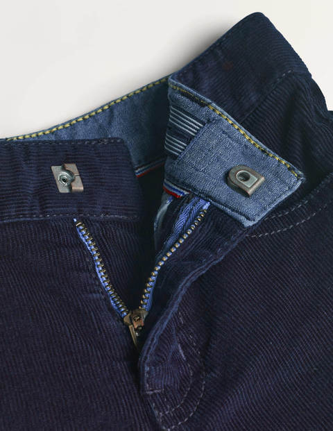 Slim Cord Stretch Jeans - College Navy Slim Cord Stretch Jeans - College Navy