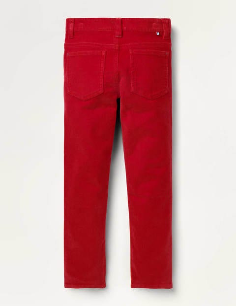 Slim Cord Stretch Jeans - Royal Red Slim Cord Stretch Jeans - Royal Red