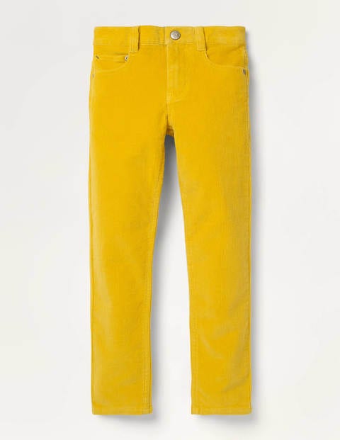 Slim Cord Stretch Jeans - Honeycomb Yellow Slim Cord Stretch Jeans - Honeycomb Yellow
