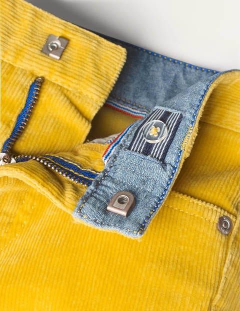 Slim Cord Stretch Jeans - Honeycomb Yellow Slim Cord Stretch Jeans - Honeycomb Yellow