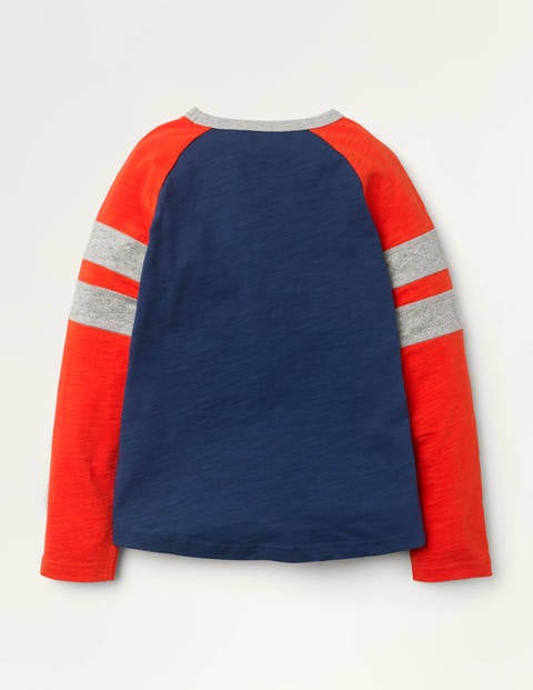 Sporty Raglan T-Shirt - College Navy Sporty Raglan T-Shirt - College Navy