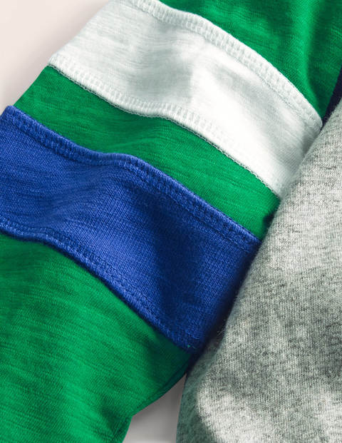 Sportliches Raglan-Shirt - Grau Meliert Sportliches Raglan-Shirt - Grau Meliert