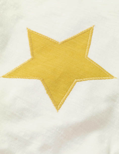 Sporty Raglan T-Shirt - Ivory Star Sporty Raglan T-Shirt - Ivory Star