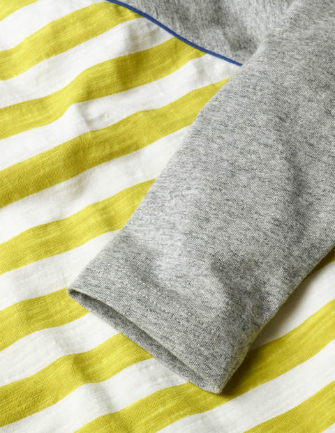 Sporty Raglan T-Shirt - Mimosa Yellow/Ivory Sporty Raglan T-Shirt - Mimosa Yellow/Ivory