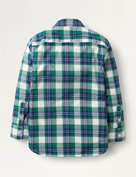 Casual Twill Shirt - Blue Green Casual Twill Shirt - Blue Green