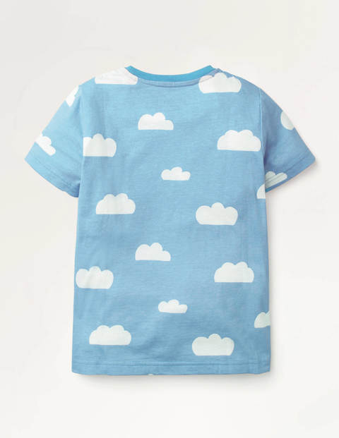 Vehicle Scene T-shirt - Surfboard Blue Farm Vehicle Scene T-shirt - Surfboard Blue Farm
