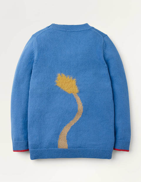 graphic crew neck jumper