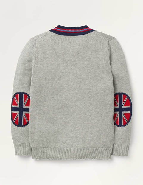 elbow patch sweater